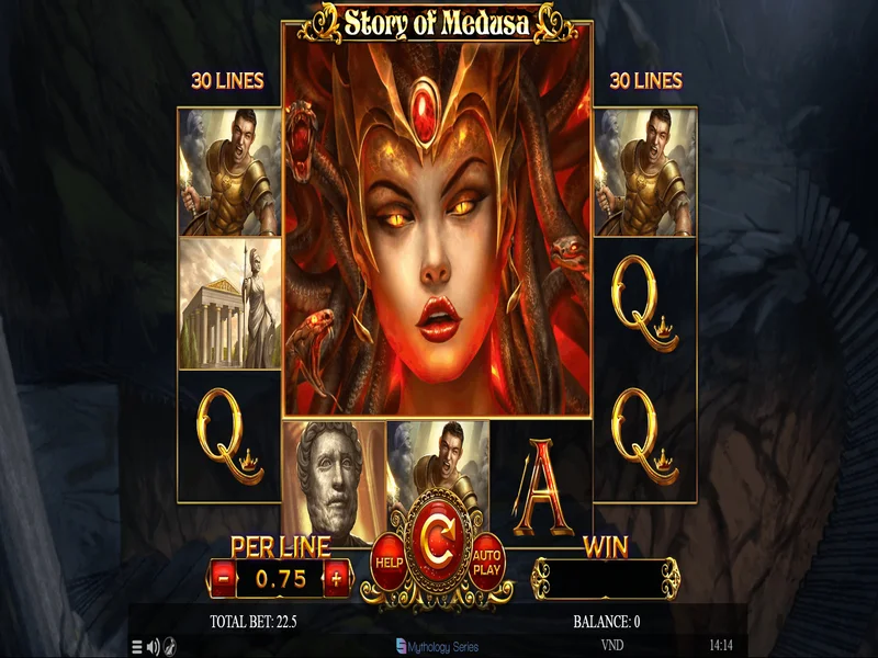 Một số thông tin về game slot story of medusa